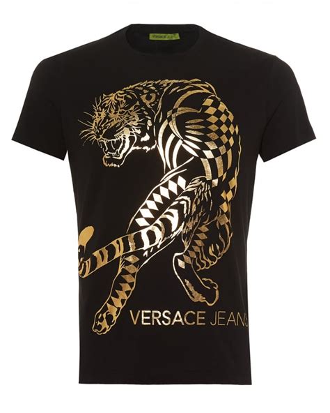 versace shirt tiger|Shop Versace .